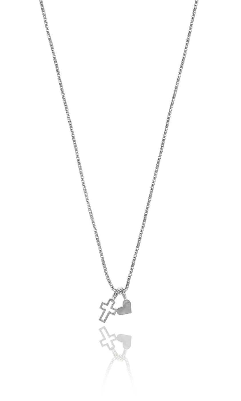 Trust pendant Necklaces Silver 42-47 cm