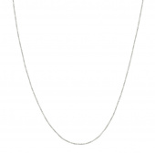 Letters Necklaces Silver 42-47 cm