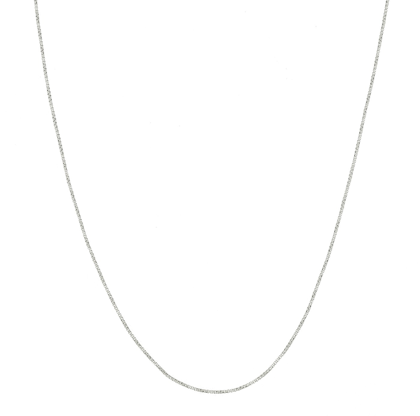 Letters Necklaces Silver 55-60 cm