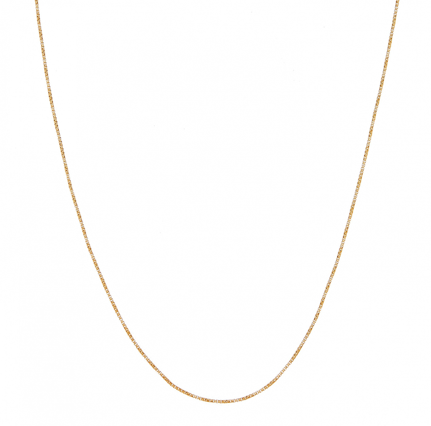 Letters Necklaces Gold 55-60 cm