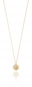 One coin Necklaces Gold 50-60 cm