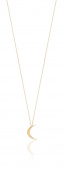 One moon Necklaces Gold 65-75 cm