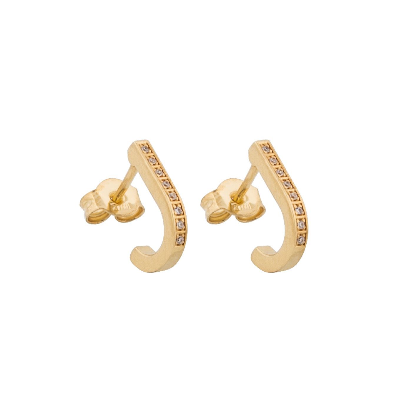 One cane Earring Gold