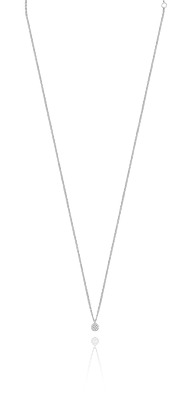 Brilliant Necklaces Silver 40-45 cm