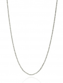 Roof plain Necklaces Silver 39-44 cm