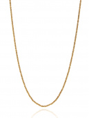 Roof plain Necklaces Gold 39-44 cm