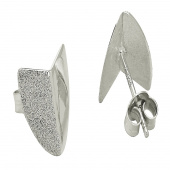 Roof mid Earring Silver