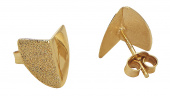 Roof mid Earring Gold