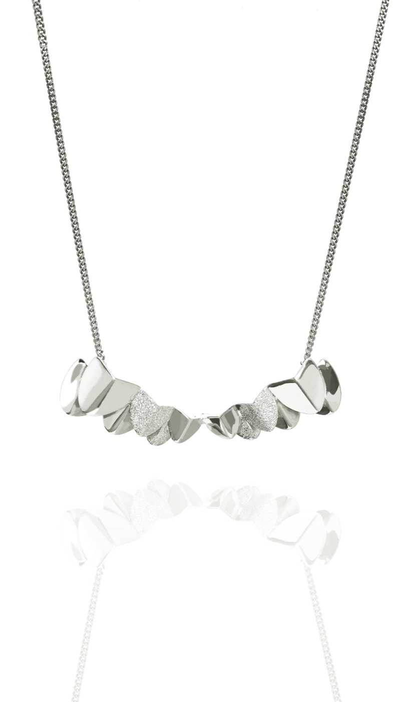 Roof big Necklaces Silver 40-45 cm