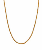 Roof big plain Necklaces Gold 40-45 cm