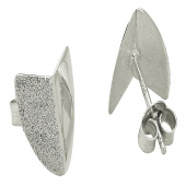 Roof big Earring Silver