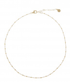 Two beaded Necklaces - Gold