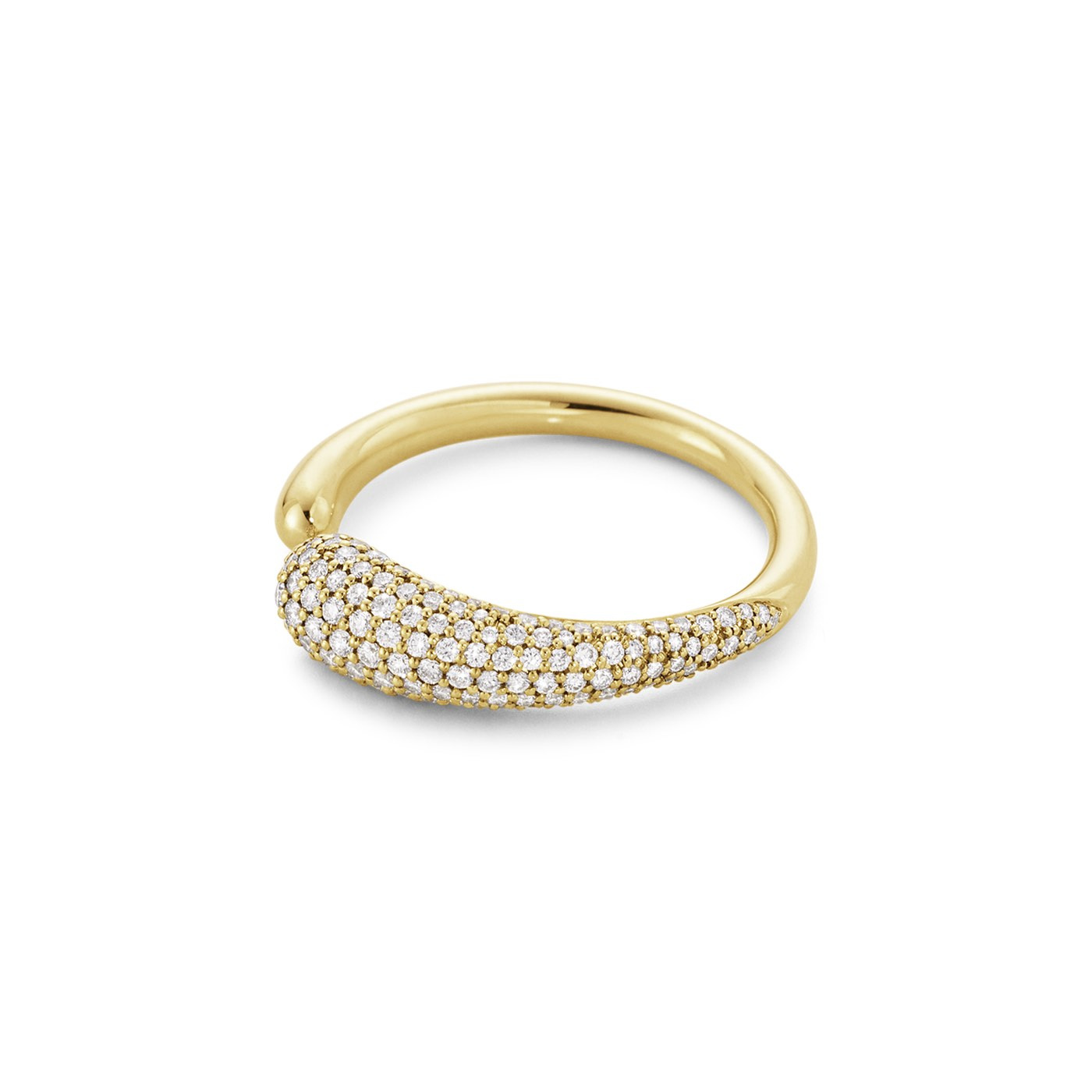 MERCY MINI Ring Diamonds PAVÉ 0.53 CT Gold