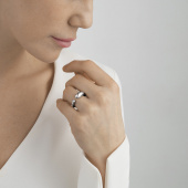 MERCY SMALL Ring Silver