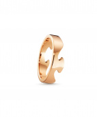 FUSION END Ring Rose gold