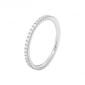 AURORA Ring Diamonds 0.22 ct White gold