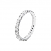AURORA Ring Diamonds 0.80 ct White gold