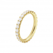 AURORA Ring Diamonds 0.80 ct Gold