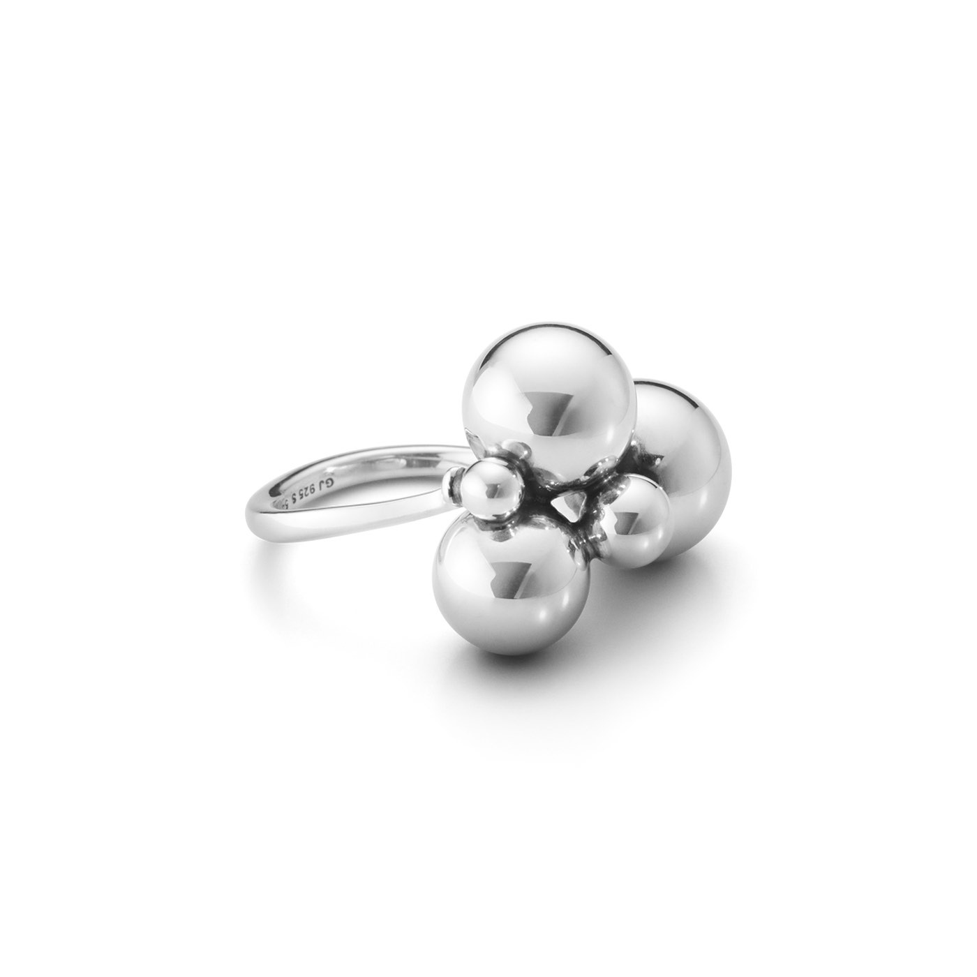 MOONLIGHT GRAPES Ring Silver