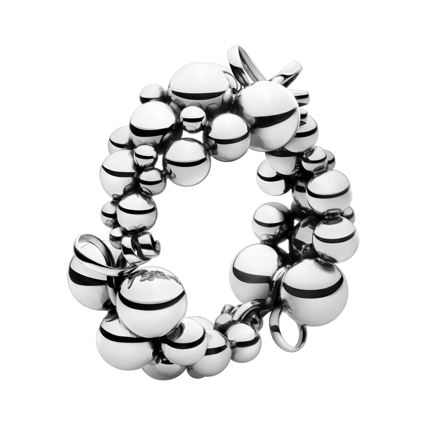 MOONLIGHT GRAPES Bracelets OXIDISED Silver