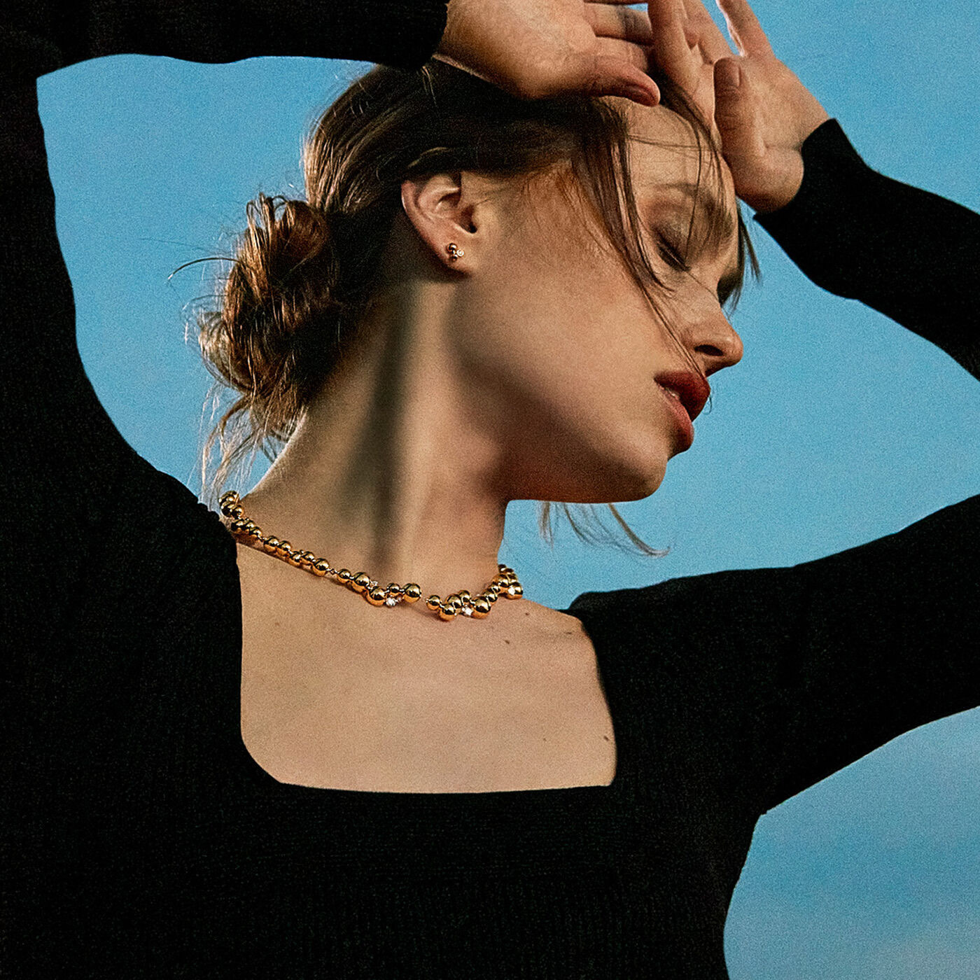 MOONLIGHT GRAPES Necklaces Gold Diamonds 0.62 CT