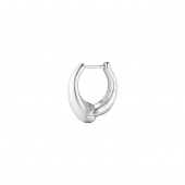 REFLECT SMALL Earring (1pcs) Silver