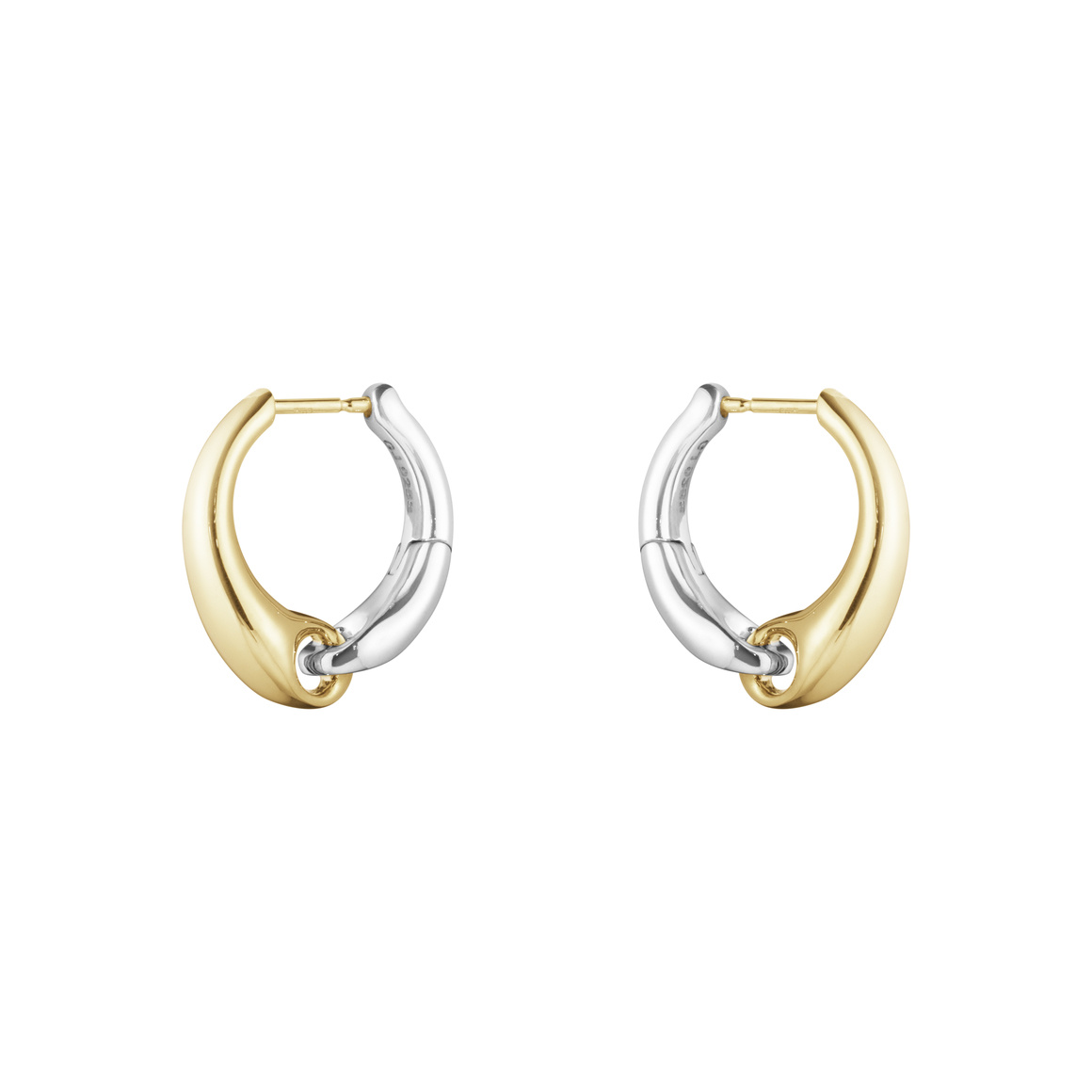 REFLECT LARGE Earring Silver Gold