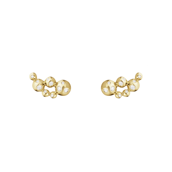 GRAPE Earring Gold DIAMOND 0.14 CT
