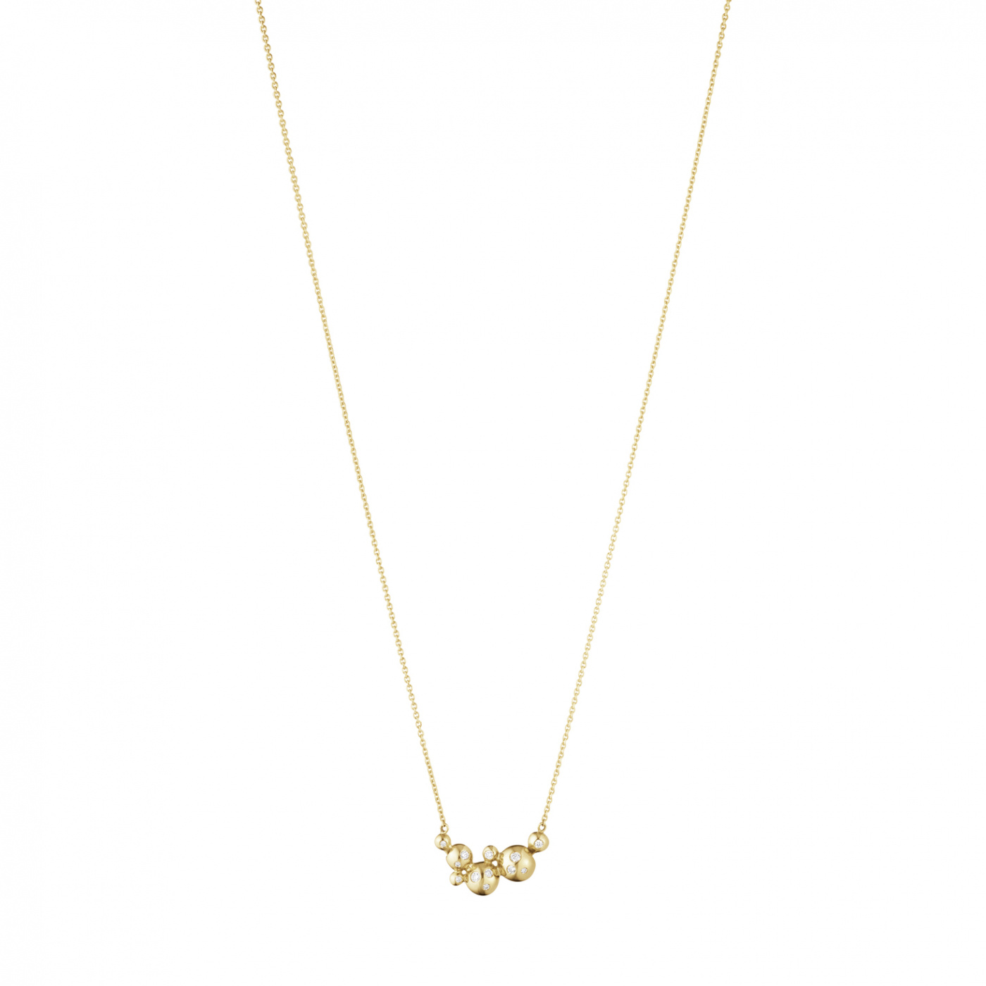 GRAPE PENDANT/Necklaces Gold DIAMOND 0.09 CT