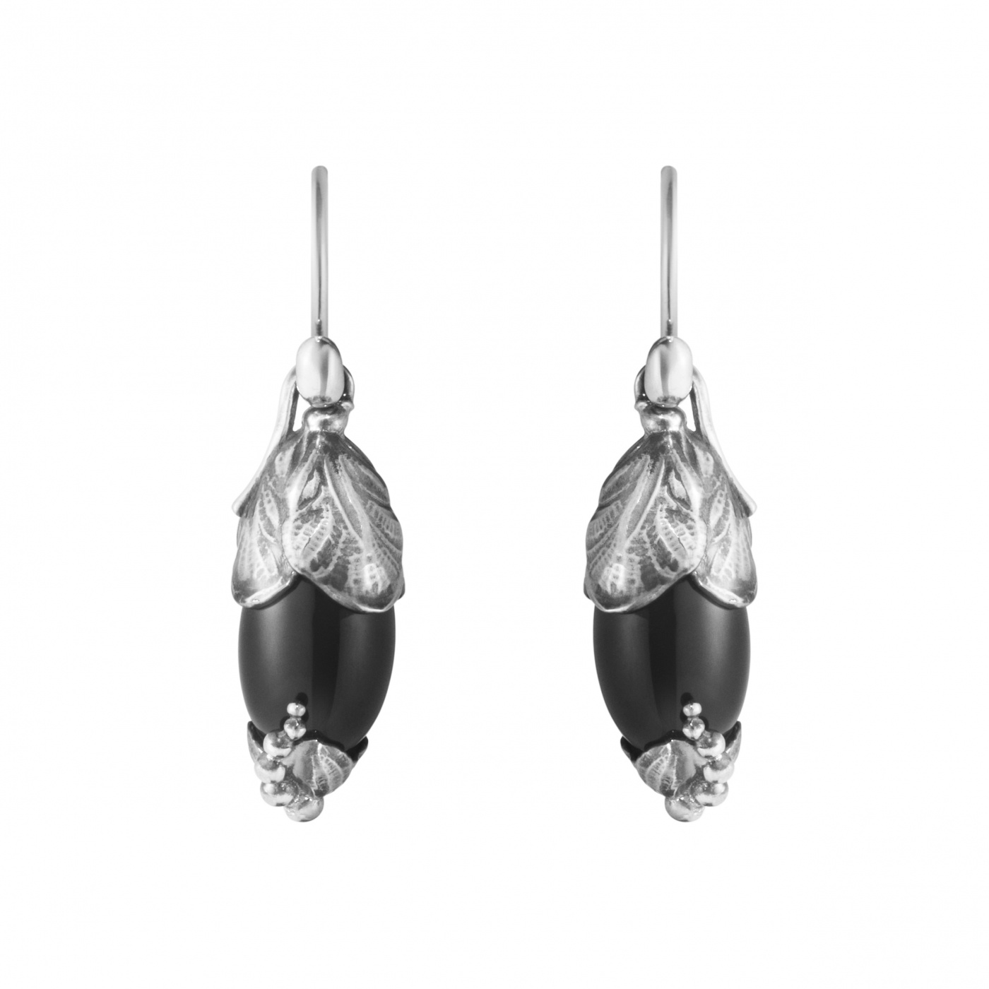 2024 HERITAGE Earring SILVER BLACK ONYX