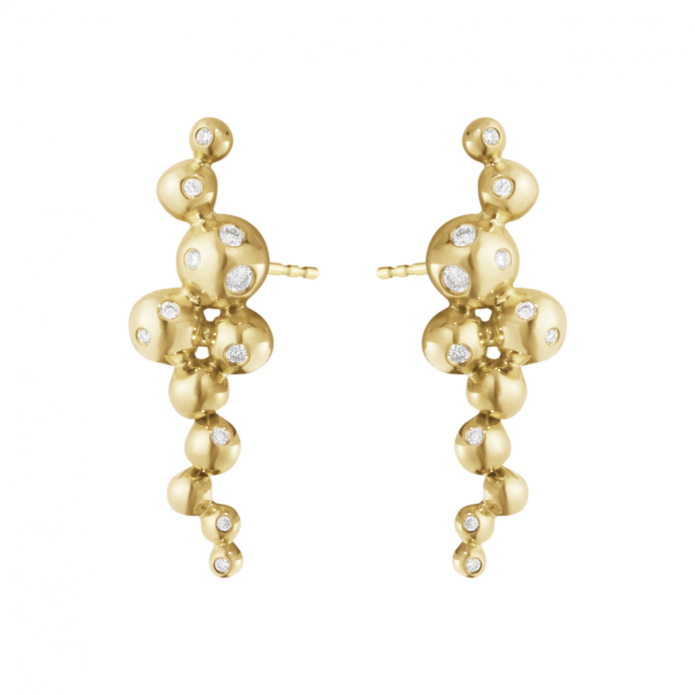 GRAPE SMALL Earring Gold 0.08 CT