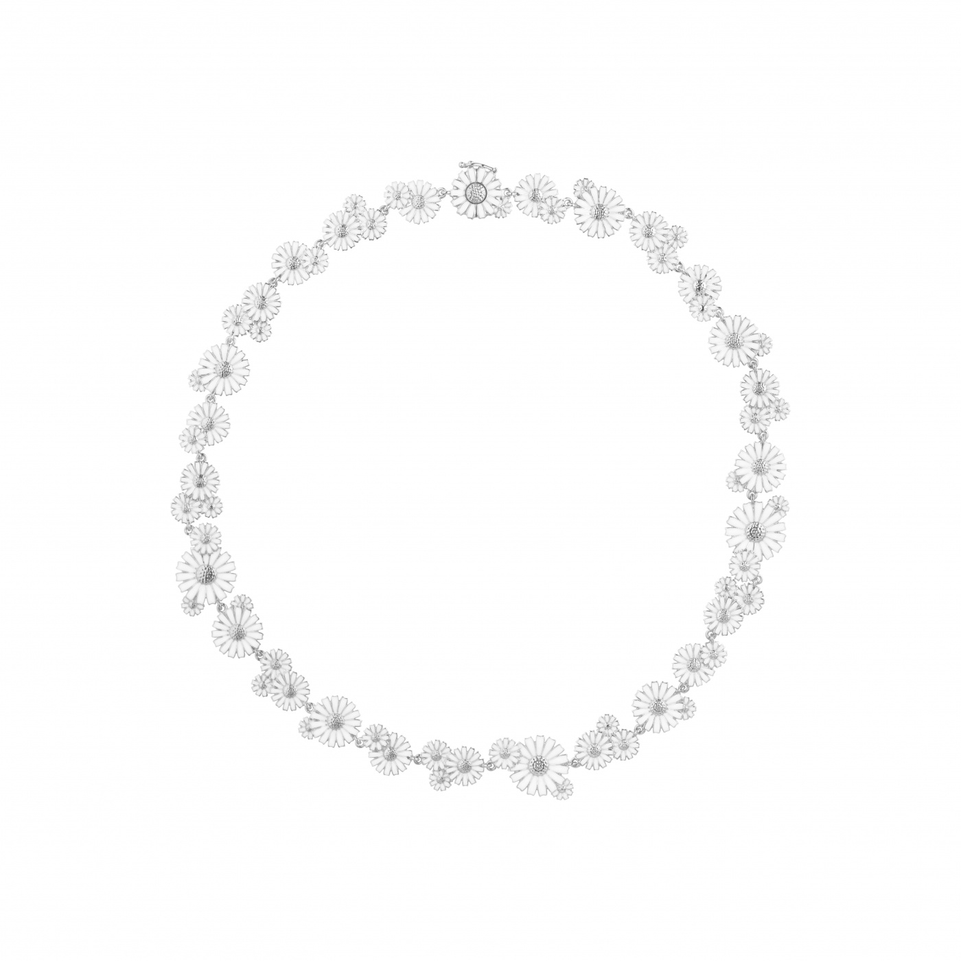 DAISY LAY NECK SI RH WHITE