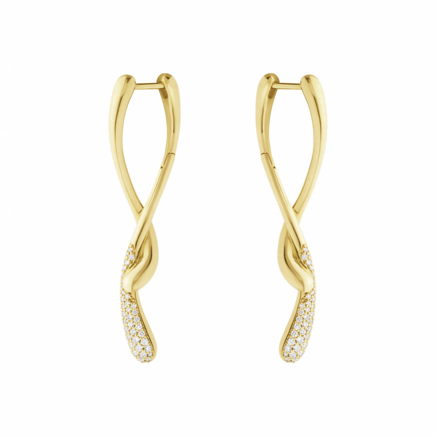 Mercy Earrings Gold 0,37ct