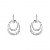 Offspring Earrings, medium Silver Offspring Earrings, medium Silver