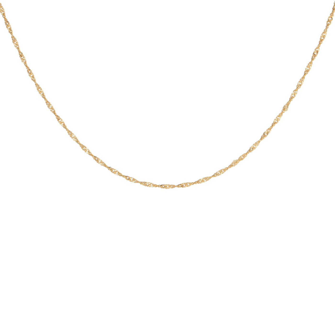 Letters singapore Necklaces Gold 45-50 cm