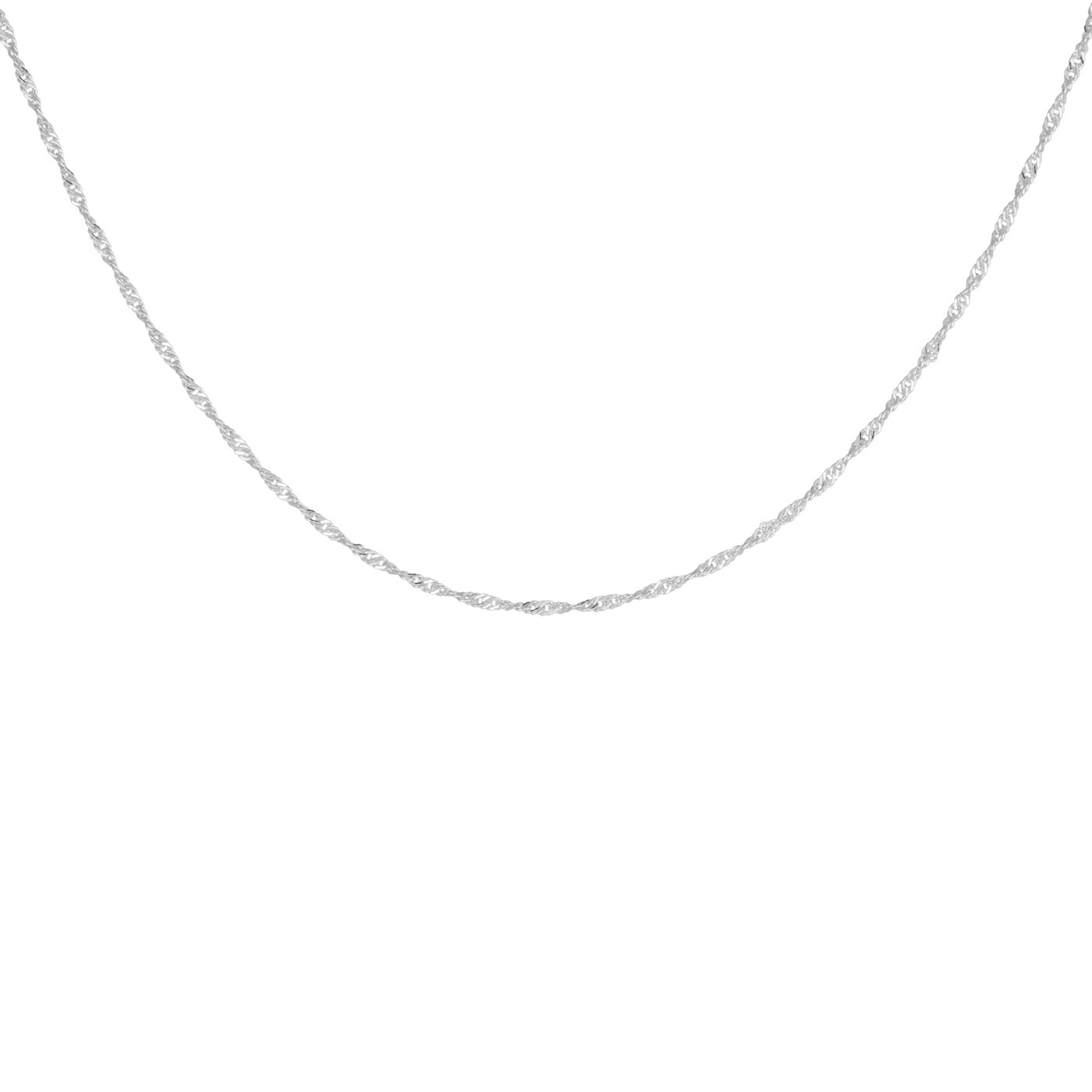 Letters singapore Necklaces 45-50 Silver