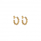Victory small twin Earring Gold