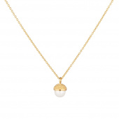 Pearl bubble long Necklaces 70-75 Gold