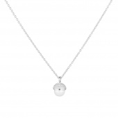Pearl bubble long Necklaces 70-75 Silver
