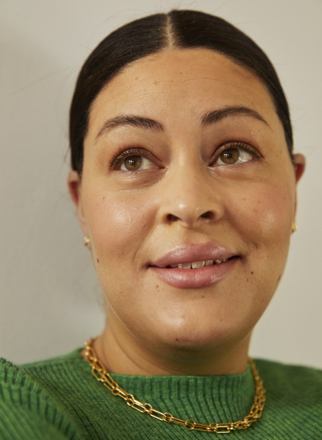 Globe clip neck gold 50 cm