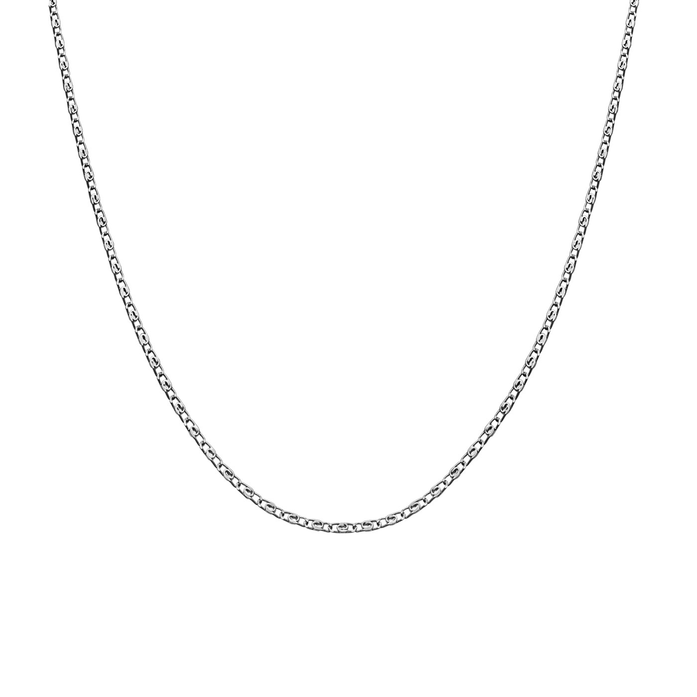 Eva Chocker Necklaces (silver) 40 cm