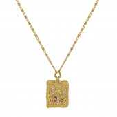 Fleur Necklaces (Gold) 43 cm