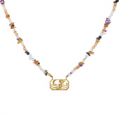 Zodiac Fire Aries Necklaces (Gold)