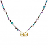 Zodiac Earth Taurus Necklaces (Gold)