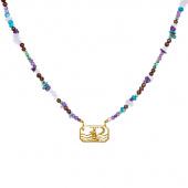 Zodiac Earth Capricorn Necklaces (Gold)