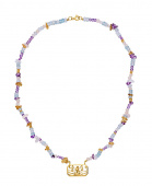 Zodiac Air Libra Necklaces (Gold)