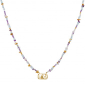 Zodiac Air Aquarius Necklaces (Gold)