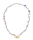 Zodiac Air Aquarius Necklaces (Gold)