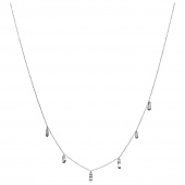 Columbine Necklaces Silver