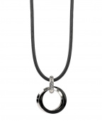 CARRO Necklaces Black/Steel